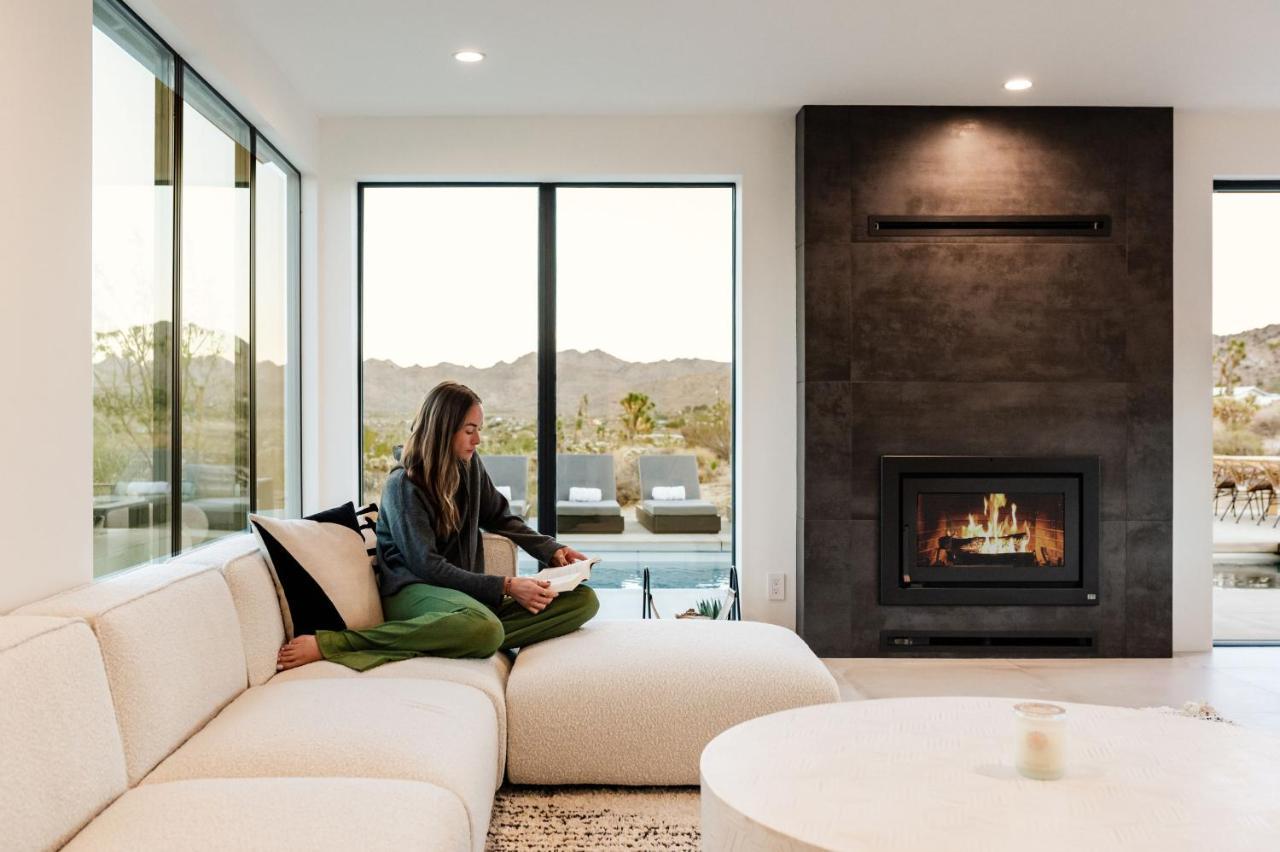 Amaru Muru - Luxury Retreat With Pool/Hot Tub/Yoga Joshua Tree Buitenkant foto