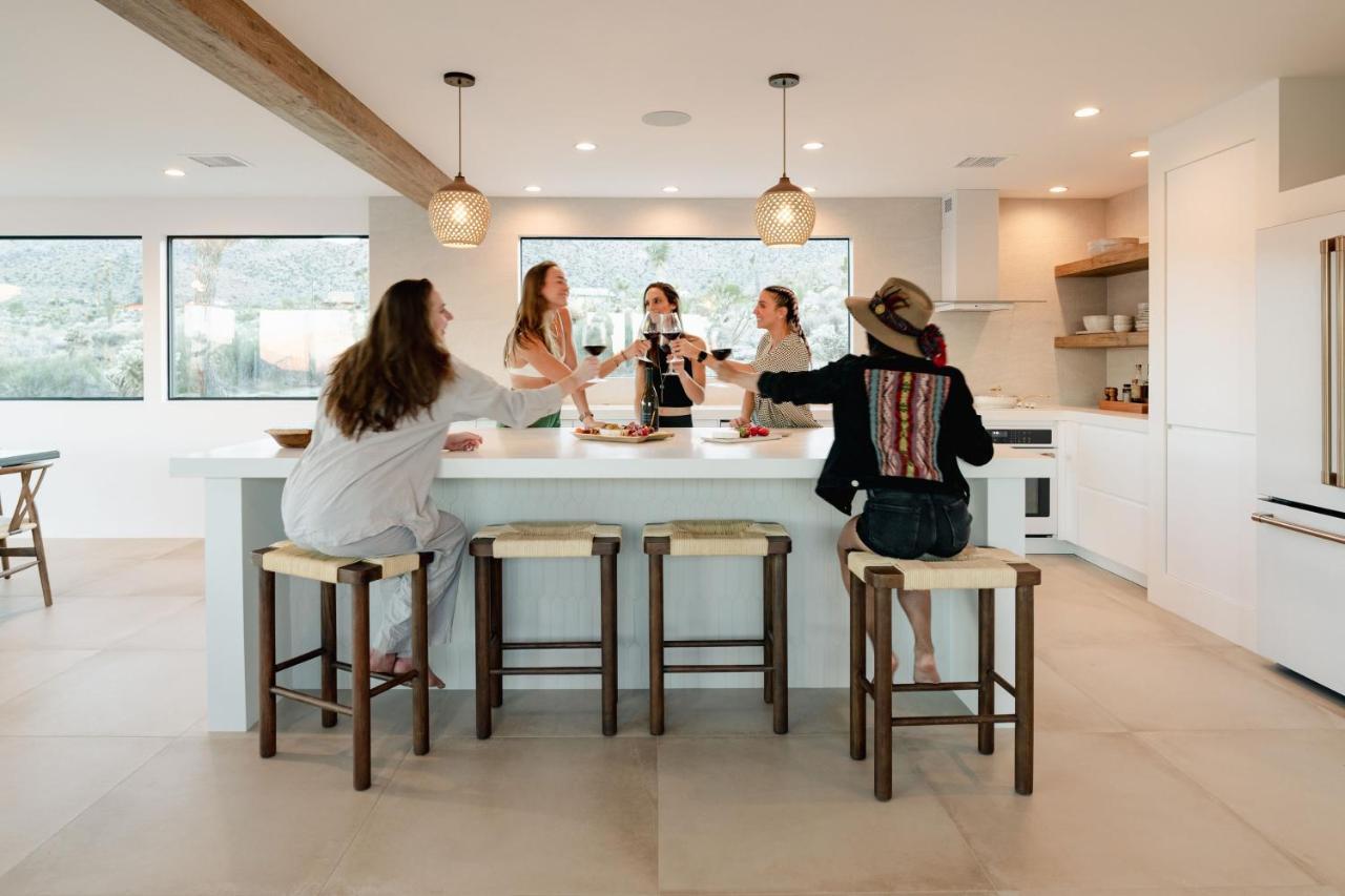 Amaru Muru - Luxury Retreat With Pool/Hot Tub/Yoga Joshua Tree Buitenkant foto