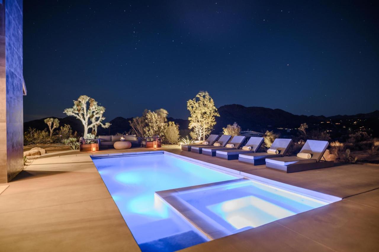 Amaru Muru - Luxury Retreat With Pool/Hot Tub/Yoga Joshua Tree Buitenkant foto