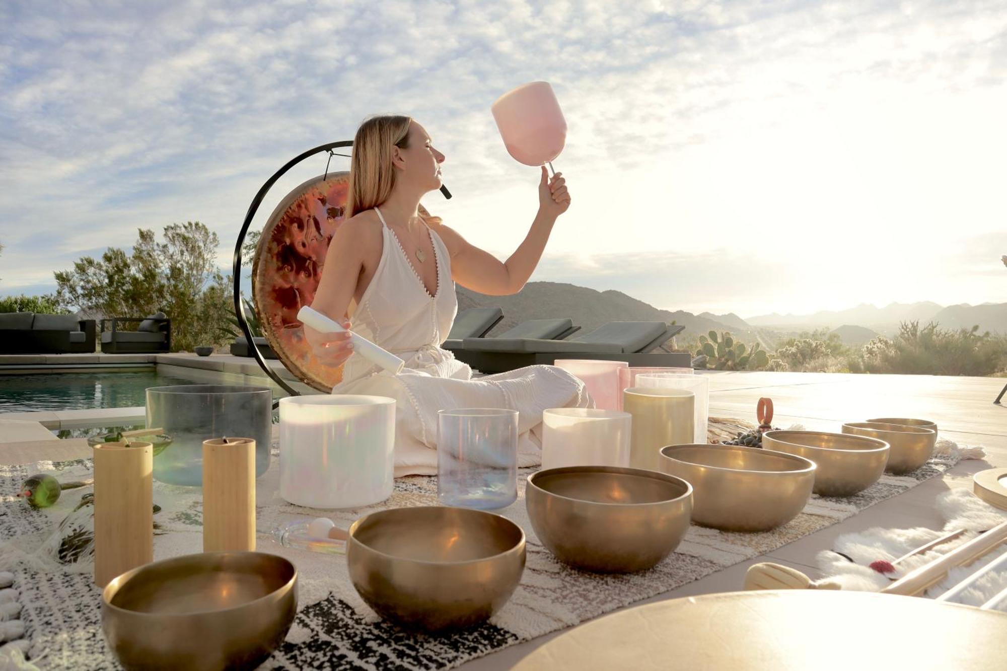 Amaru Muru - Luxury Retreat With Pool/Hot Tub/Yoga Joshua Tree Buitenkant foto