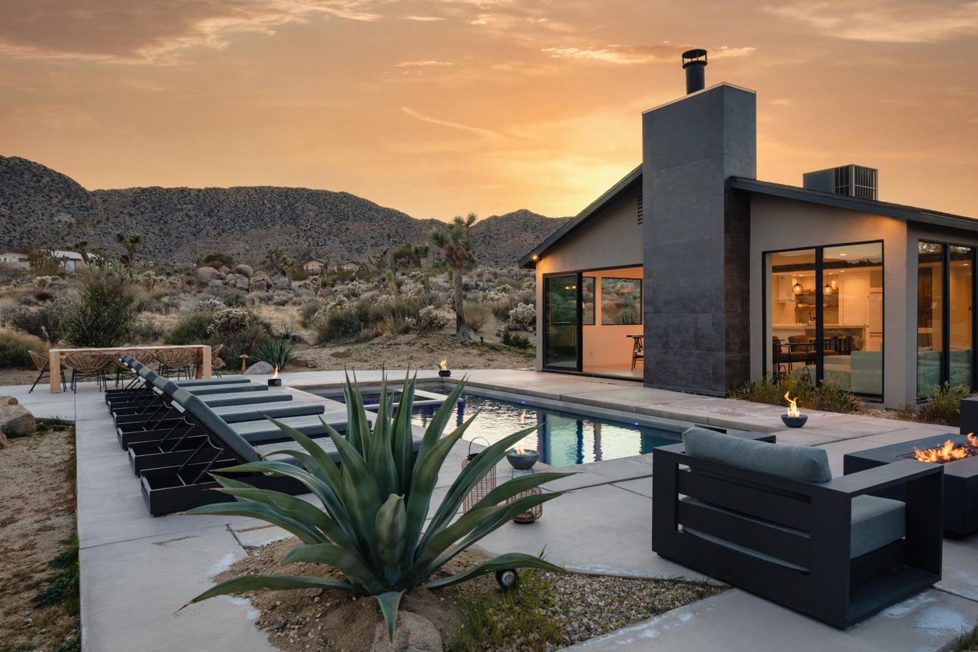 Amaru Muru - Luxury Retreat With Pool/Hot Tub/Yoga Joshua Tree Buitenkant foto