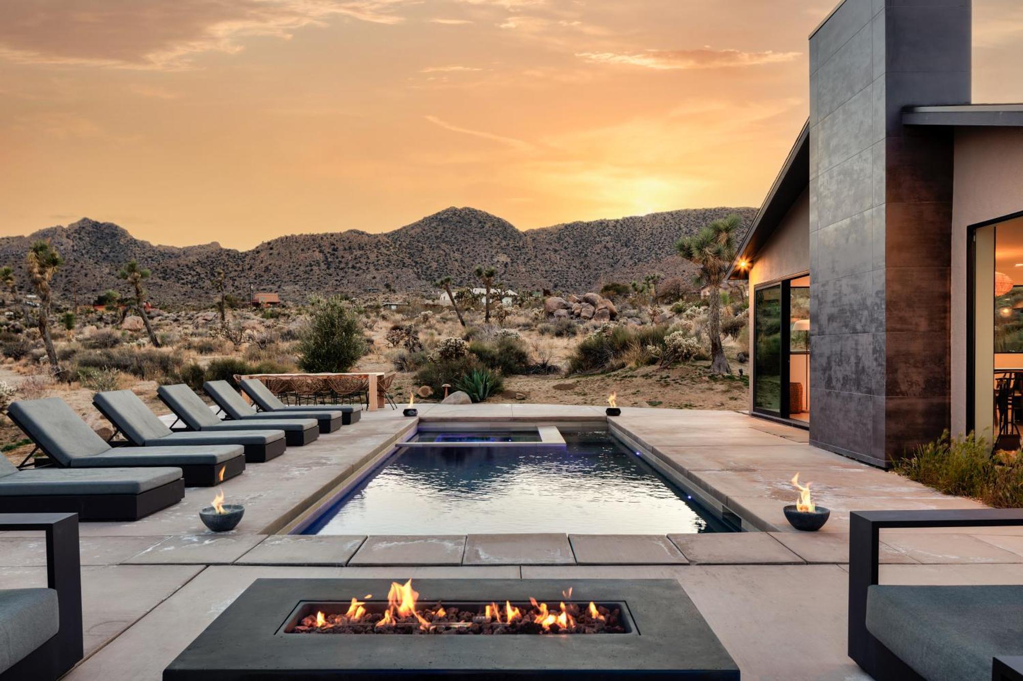 Amaru Muru - Luxury Retreat With Pool/Hot Tub/Yoga Joshua Tree Buitenkant foto